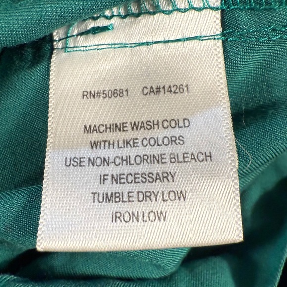 Grey's Anatomy 4232P XSP Scrub Pants Elastic Waist Drawstring Pockets Green - Picture 6 of 12